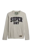 Superdry - Vintage Athletic Ls Top - Pikkade varrukatega - M