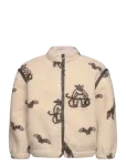 Copenhagen Colors - Printed Teddy Jacket W. Removable Sleeves - Fliisjakid - 122