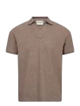 Bruun & Stengade - Bs Santino Regular Fit Polo Shirt - L&uuml;hikeste varrukatega - M
