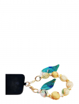 Pipol's Bazaar - Pom Wristlet Yellowy - Telefonihoidjad ja ripatsid - ONE SIZE