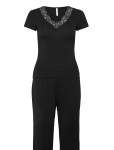 Hunkem&ouml;ller - Pj Ss Pant Jersey Modal Nana - Pidžaamad (komplektid) - M