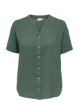 ONLY Carmakoma - Carthyra S/S Button Top  Wvn - L&uuml;hikeste varrukatega - 46
