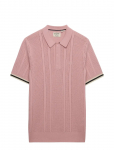 Superdry - Knitted Texture S/S Polo - L&uuml;hikeste varrukatega - XL