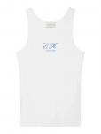 Calvin Klein Jeans - Sl Contour Rib Logo Initial Tank - Varrukateta - XL