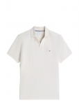Tommy Hilfiger - Jonny Collar Texture Reg Polo - L&uuml;hikeste varrukatega kootud polos&auml;rgid - M
