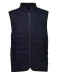 Lindbergh Black - Light Padded Zip Through Vest - Vestid - L
