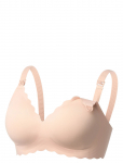 Momcozy - Momcozy Yn46 Xl Seamless Support Floral Bra Natural - Rasedusrinnahoidjad - XL