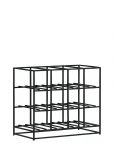 House Doctor - Wine Rack, Hd12, Black - Riiulid - 20X 41X 35CM