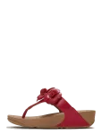 FitFlop - Lulu Flower Toe-Post Sandals - Pl&auml;tud - 39
