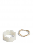 Pieces - Pcgia Bracelet 2-Pack - S&otilde;rmused - ONE SIZE