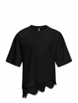 Kids Only - Kogkamil S/S Assymetric Lace Tee Jrs - L&uuml;hikeste varrukatega - 158-164