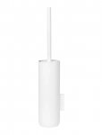 Blomus - Wall-Mounted Toilet Brush - 49 Cm, &Oslash; 8,5 Cm - Modo - White - WC-harjad - L 8.9CM