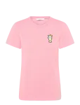 Maison Kitsune - Ice Cream Patch Regular Tee-Shirt - L&uuml;hikeste varrukatega - S