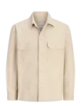 Jack & Jones - Jjecolton Canvas Overshirt Ls Sn - Vabaaja s&auml;rgid - M