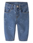 Name It - Nbfrose Mom Aop Jeans 4044-On Noos - Klassikalised teksad - 56