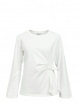 Object - Objgima Kaija L/S Re Tie T-Shirt 146 - Pikkade varrukatega - M