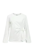 Object - Objgima Kaija L/S Re Tie T-Shirt 146 - Pikkade varrukatega - M