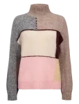 N&uuml;mph - Nuriette Patch Pullover - K&otilde;rge kaelusega - L