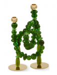 POLSPOTTEN - Candle Holder Beads - K&uuml;&uuml;nlajalad - L33X W12X H38CM