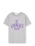 THE ANIMALS OBSERVATORY - Pupfish Kid T-Shirt Medium Grey Heather - L&uuml;hikeste varrukatega - 3 Y