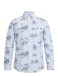 Polo Ralph Lauren - Custom Fit Dog-And-Pheasant Oxford Shirt - Mustriga s&auml;rgid - L