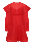 Ganni - Organza Circle Collar Mini Dress - L&uuml;hikesed kleidid - 40