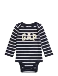 GAP - Organic Cotton Gap Logo Bodysuit - Pikkade varrukatega - 62/74