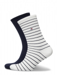 Tommy Hilfiger - Th Women Sock 2P Small Stripe - Tavalised sokid - 39-42