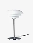 Dyberg Larsen - Dl20 Opal/Chrome Table Lamp - Laualambid - H30CM