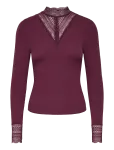 ONLY - Onltilde L/S High Neck Lace Top Jrs Noos - Pikkade varrukatega - M