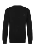 Fred Perry - Waffle Stitch Jumper - &Uuml;mara kaelusega - M