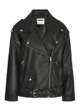 NOISY MAY - Nmpaulina Oversize Biker Jacket Noos - Nahk - XS