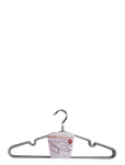 House Nordic - Hilda - Metal Hangers With Grey Coating, Set Of 10 - Riidepuud - ONE SIZE