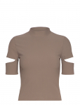 Aim&acute;n - Ribbed Performance Cut-Out Top - Spordi T-s&auml;rgid - XL