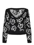 Monki - Fluffy Knitted Boat Neck Sweater - Džemprid - XS