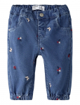 Name It - Nbfrose Mom R Emb Jeans 5321-Yb H - Klassikalised teksad - 86