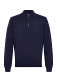 Clean Cut Copenhagen - Bryan Knitted Polo - Pikkade varrukatega kootud polos&auml;rgid - XXXL
