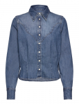 Wrangler - Femme Peplum Shirt - Pikkade varrukatega - XS