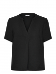 Bubbleroom - V-Neck Blouse - L&uuml;hikeste varrukatega - S