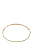 Pilgrim - Arash Crystal Bracelet Gold-Plated - K&auml;eketid - ONE SIZE