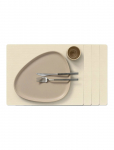LIND DNA - 4-Set Table Mat Square L Corduroy - Lauamatid - 35X45CM