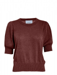 Minus - Msliva Puff Sleeve Metallic Knit Pullover - Džemprid - L