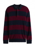 Tommy Hilfiger - Dc Knitted Rugby - Pikkade varrukatega kootud polos&auml;rgid - L