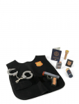 Dantoy - Policeman Play Set Wood In Giftbox 7 Pcs - Tegelaskujude kost&uuml;&uuml;mid - ONE SIZE