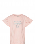 Hummel - Hmljr Ruffle T-Shirt Ss Big Bee - L&uuml;hikeste varrukatega - 134/140