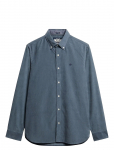 Superdry - Classic Needle Cord Shirt - Velvets&auml;rgid - XXXL