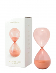 DesignWorks Inc - Timeglas 30 Min. Peachy Ombre I Pakke - Figuurid ja skulptuurid - H20CM
