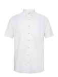 Lindbergh - Cotton/Linen Shirt S/S - L&uuml;hikeste varrukatega s&auml;rgid - XXXL