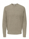 ONLY & SONS - Onsray Reg Ls Crew Knit Frml - &Uuml;mara kaelusega - XXL