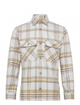 Jack & Jones - Jprrayle Melange Check L/S Overshirt Sn - Pealiss&auml;rgid - XL